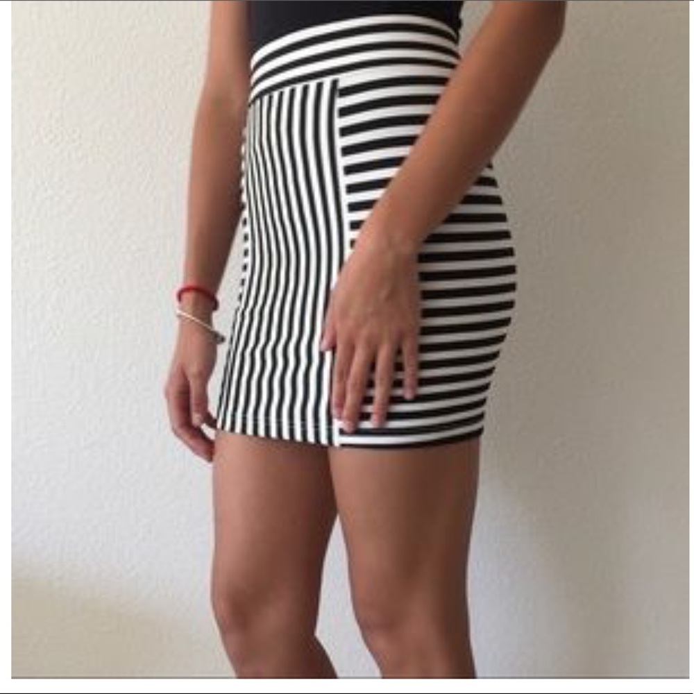 MINKPINK striped skirt